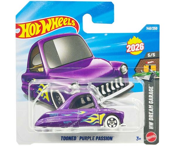 Hot Wheels: Tooned Purple Passion mașinuță 1/64 - Mattel