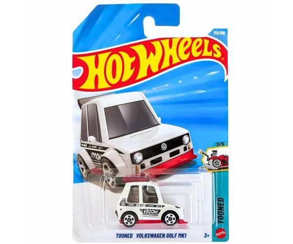 Hot Wheels: Tooned Volkswagen Golf MK1 mașinuță 1/64 - Mattel