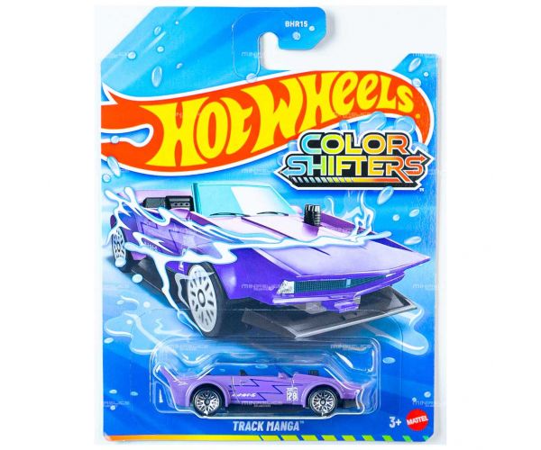 Hot Wheels: Track Manga mașinuță schimbătoare de culoare 1/64 - Mattel