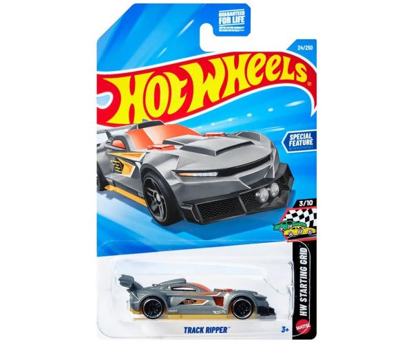 Hot Wheels: Track Ripper mașinuță gri 1/64 - Mattel