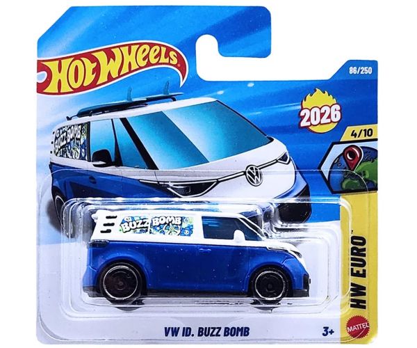 Hot Wheels: VW ID. Buzz Bomb mașinuță 1/64 - Mattel