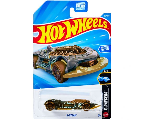 Hot Wheels: X-Steam mașinuță 1/64 – Mattel