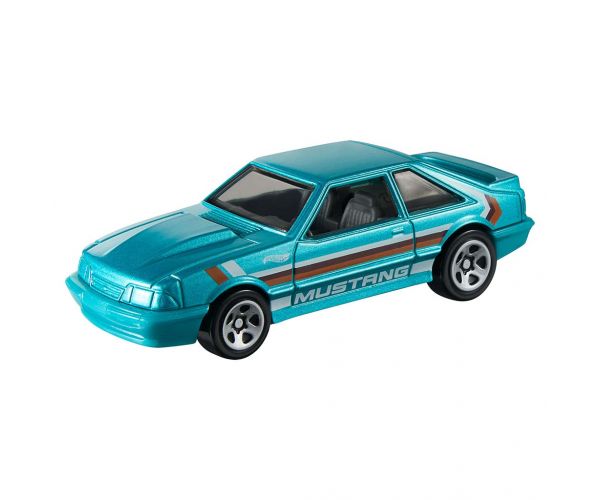 Hot Wheels XL: 1992 Ford Mustang Foxbody mașinuță 1/43 – Mattel