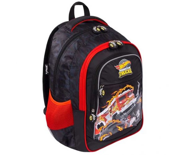 Hot Wheels ghiozdan școlar ergonomic, rucsac BP26 40x28x18 cm