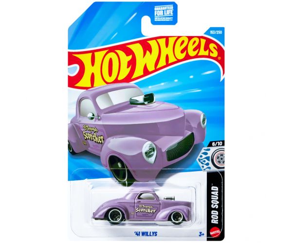 Hot Wheels: mașinuță 41 Willys 1/64 – Mattel