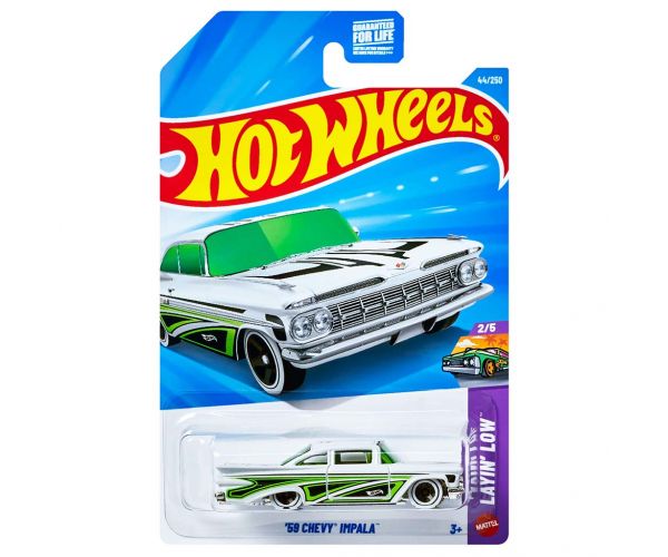 Hot Wheels: mașinuță 59 Chevy Impala 1/64 – Mattel