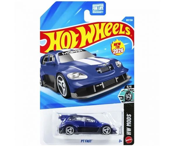 Hot Wheels: mașinuță PT Fast 1/64 - Mattel