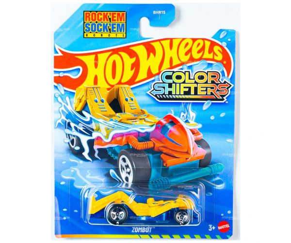 Hot Wheels: mașinuță Zombot care își schimbă culoarea 1/64 - Mattel