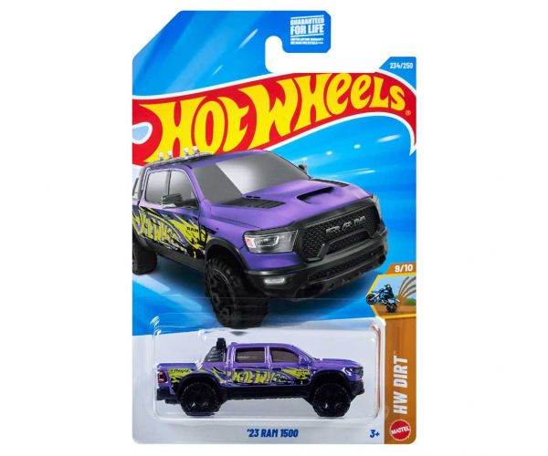 Hot Wheels: 23 RAM 1500 mașinuță mov 1/64 - Mattel