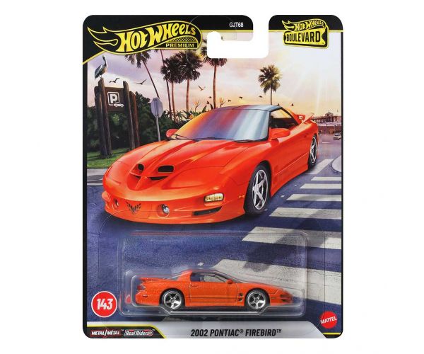 Hot Wheels Boulevard: Pontiac Firebird 2002 mașinuță 1/64 - Mattel