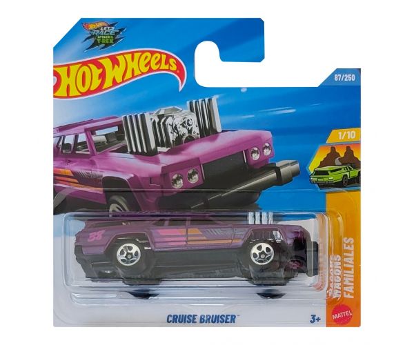 Hot Wheels: Cruise Bruiser mașinuță mov 1/64 - Mattel
