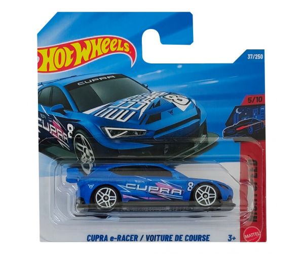 Hot Wheels: Cupra e-Racer mașinuță albastră 1/64 - Mattel