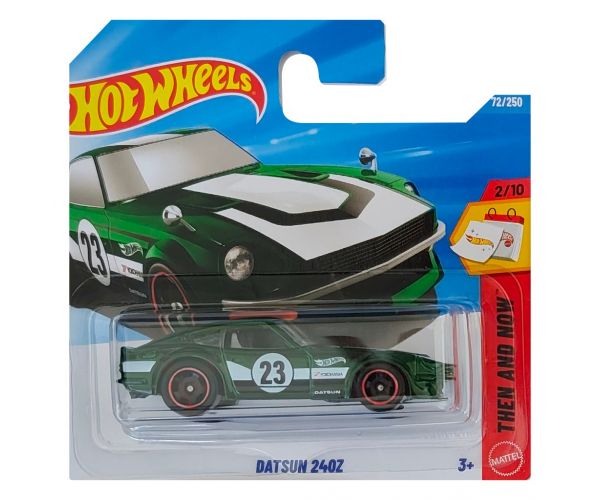 Hot Wheels: Datsun 240Z mașinuță verde 1/64 - Mattel
