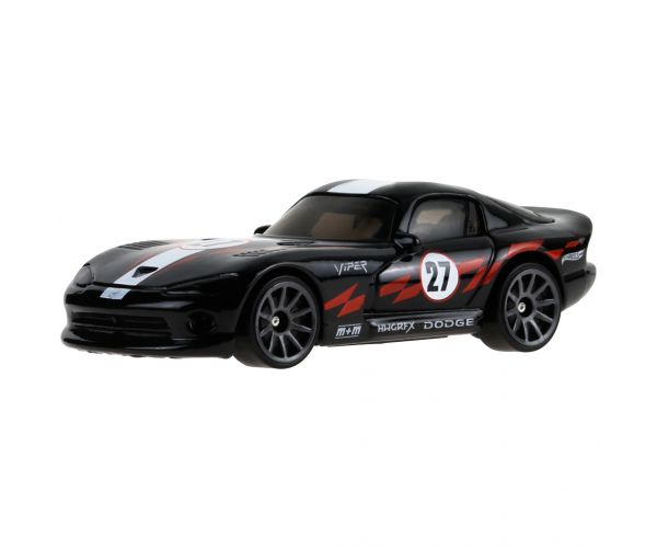 Hot Wheels: Dodge Viper ’96 mașinuță neagră 1/64 - Mattel