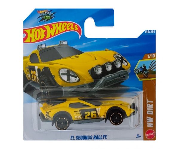 Hot Wheels: El Segundo Rallye mașinuță galbenă 1/64 - Mattel