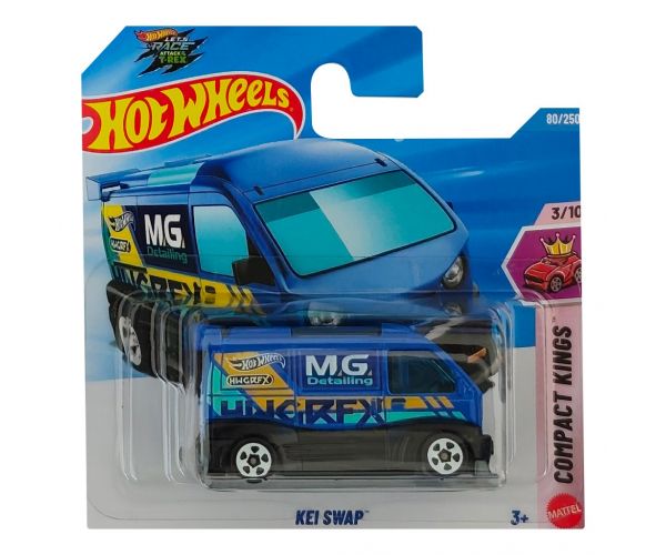 Hot Wheels: Kei Swap mașinuță albastră 1/64 - Mattel