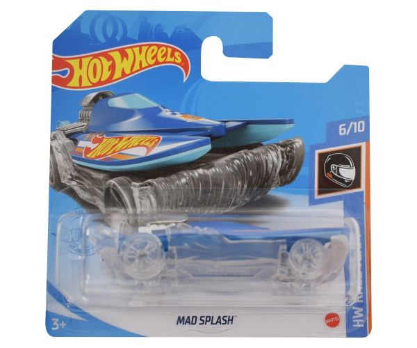 Hot Wheels: MAD Splash mașinuță albastră 1/64 - Mattel
