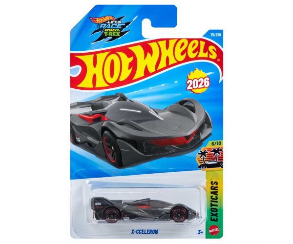 Hot Wheels: mașinuță X-Cceleron 1/64 - Mattel