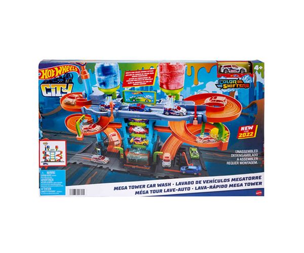 Hot Wheels - Mega Tower Car Wash 2022 - Mattel