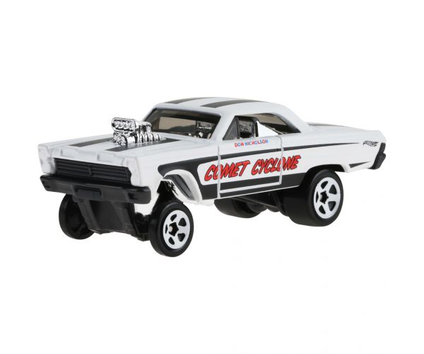 Hot Wheels: Mercury Comet Cyclone ’65 alb, mașinuță 1/64 - Mattel