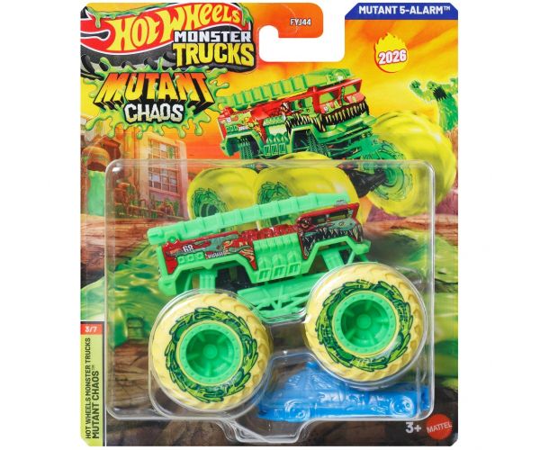Hot Wheels Monster Trucks: Mutant 5-Alarm mașinuță 1/64 – Mattel