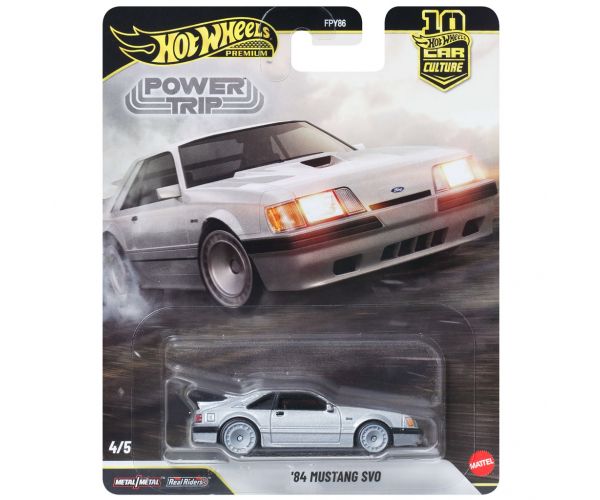 Hot Wheels Premium: Cool-túra ’84 Mustang SVO mașinuță 1/64 - Mattel