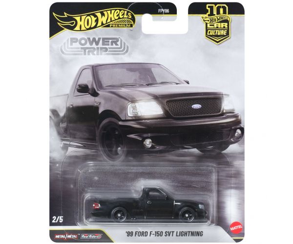 Hot Wheels Premium: Cool-túra ’99 Ford F-150 SVT Lightning mașinuță 1/64 - Mattel