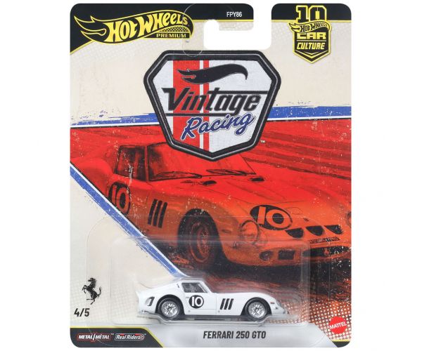 Hot Wheels Premium: Cool-túra Ferrari 250 GTO mașinuță 1/64 - Mattel