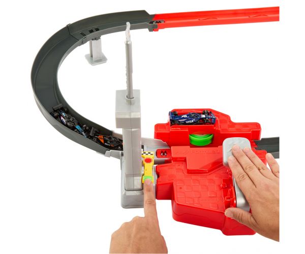 Hot Wheels: Set pistă de curse sprint Formula 1 - Mattel