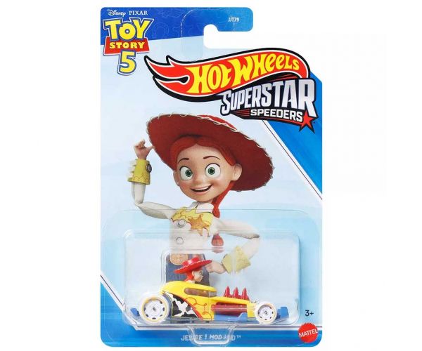 Hot Wheels: Superstar Speeders Toy Story 5 Jessie mașinuță 1/64 - Mattel