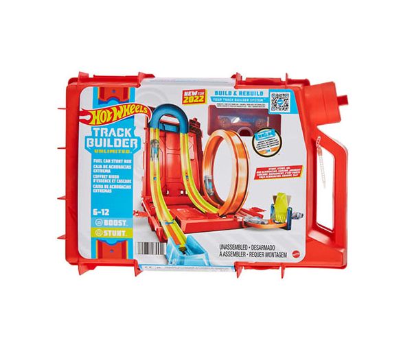 Hot Wheels Track Builder Canistră de benzină set pistă - Mattel