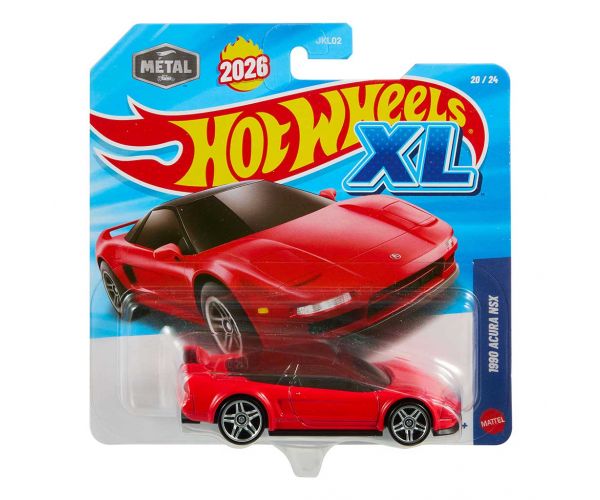 Hot Wheels XL: mașinuță 1990 Acura NSX 1/43 - Mattel