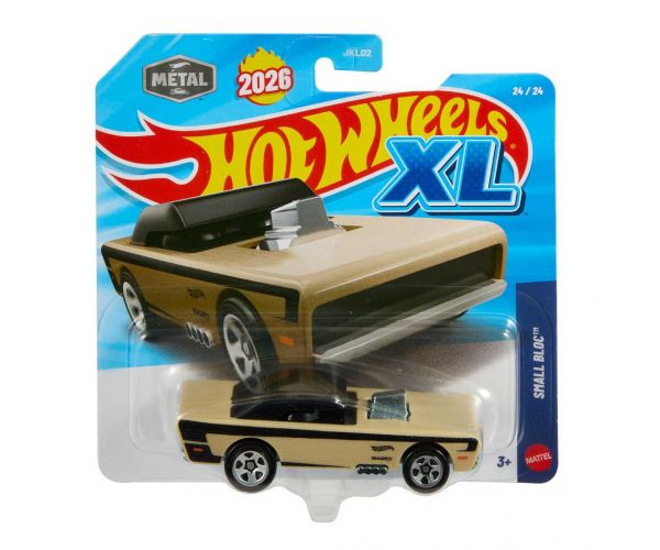 Hot Wheels XL: Mașinuță Small Bloc 1/43 - Mattel