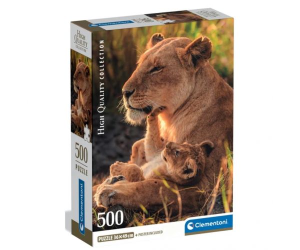 HQC Feline Love puzzle 500 de piese - Clementoni