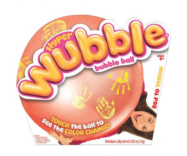 Hyper Wubble minge care își schimbă culoarea - Roșu-Galben