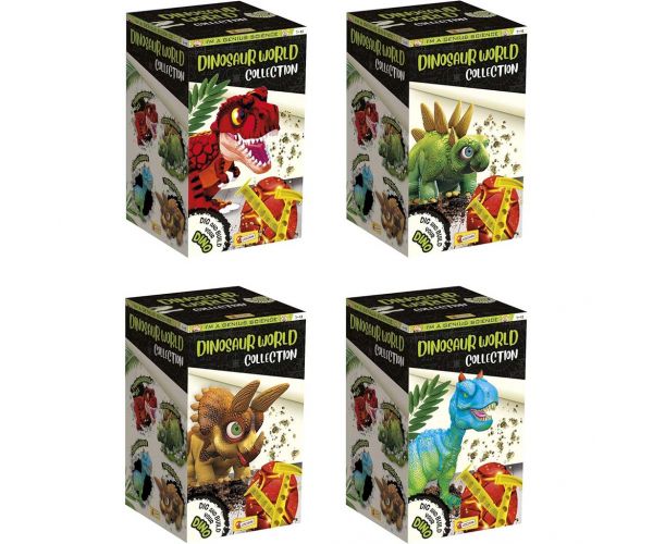 I’m Genius Dinosaur World dinozauri surpriză de colecție în ou – Lisciani