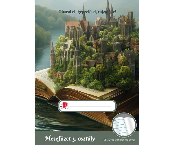 ICO: Caiet de povești „Süni Fiús” pentru clasa a III-a, format A5, cu liniatură 12-32.