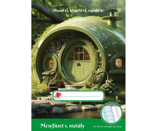 ICO: Caiet de povești Süni Fiús pentru clasa I, format A5, cu liniatură 14–32