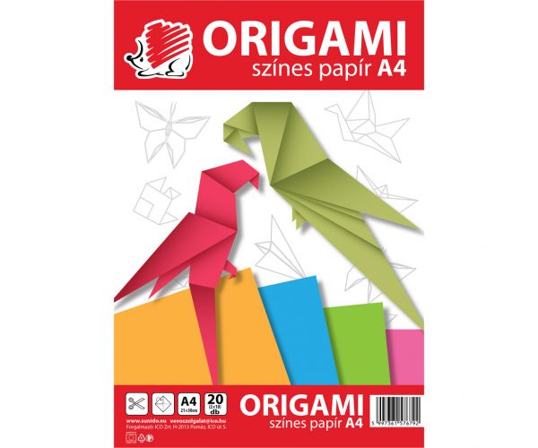 ICO: Foi origami SÜNI format A4, 20 de foi