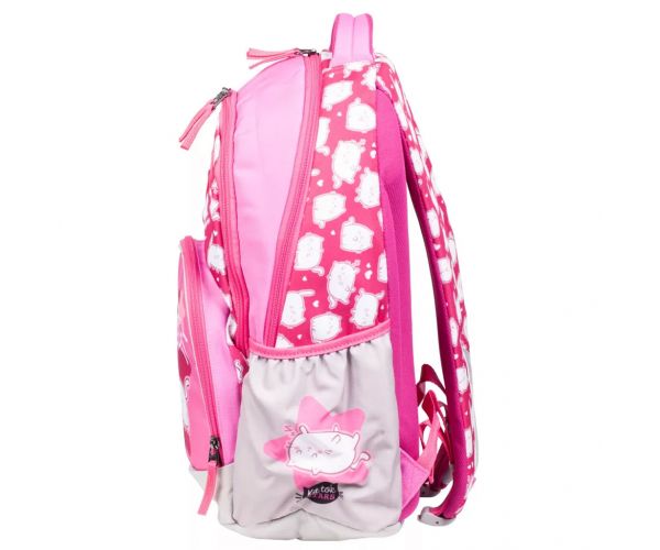 ICO: LizzySuli Kittok Stars Purrfect Active+ ghiozdan/rucsac școlar cu pisici, ergonomic, de 27 de litri