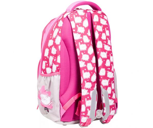 ICO: LizzySuli Kittok Stars Purrfect Active+ ghiozdan/rucsac școlar cu pisici, ergonomic, de 27 de litri