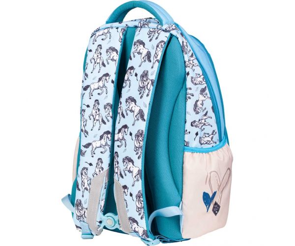 ICO: LizzySuli Wild Beauty Sport Club Active+ ghiozdan școlar ergonomic pentru echitație, 27 litri