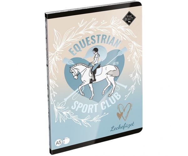 ICO: LizzySuli Wild Beauty Sport Club caiet de teme A5, 40 file