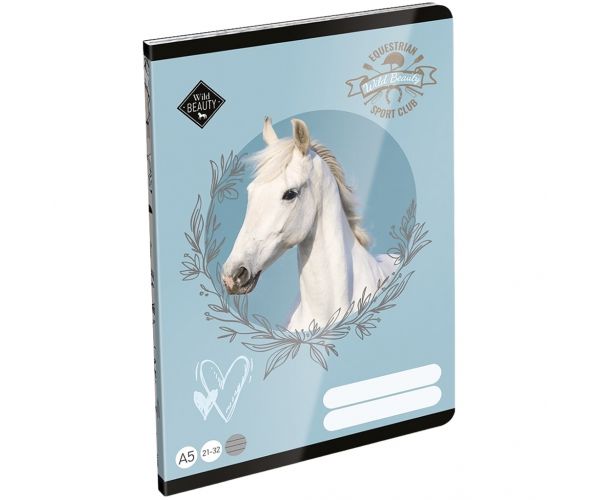 ICO: LizzySuli Wild Beauty Sport Club caiet liniat pentru clasa a IV-a A5 21-32