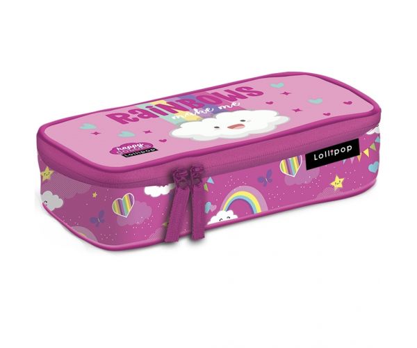 ICO: Lizzysuli Lollipop Rainbow penar oval 20x7x7 cm