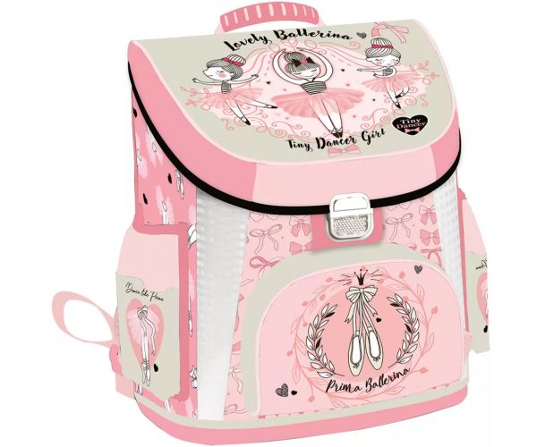 ICO: Lizzysuli Tiny Dancer Ballerina ghiozdan școlar ergonomic, rucsac 39x35x24 cm