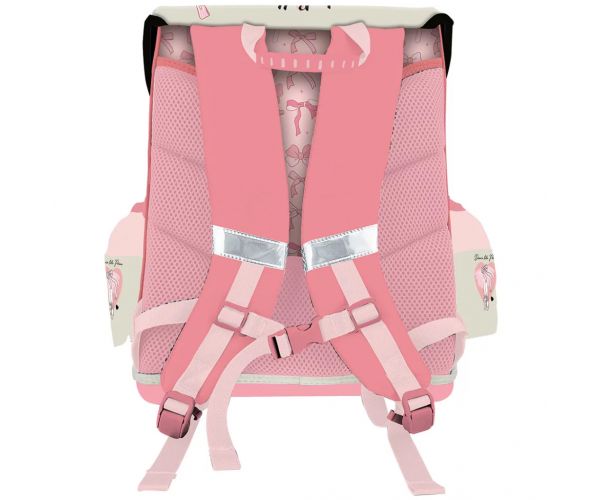 ICO: Lizzysuli Tiny Dancer Ballerina ghiozdan școlar ergonomic, rucsac 39x35x24 cm