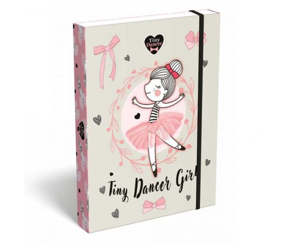 ICO: Lizzysuli Tiny Dancer Lovely Ballerina - cutie pentru caiete A/5 cu imprimeu