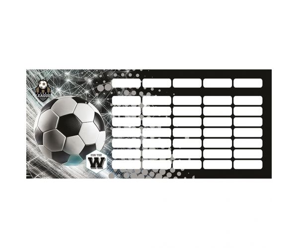 ICO: Lizzysuli Top League FTW orar față-verso pe o singură pagină