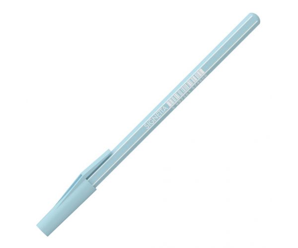 ICO: Pix cu bilă Signetta, culoare albastru pastel